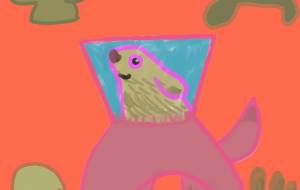 名犬?チャロ - 宇佐山彩葉