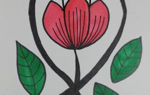 手描きイラスト 花 - ゆかたん