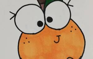 手描きイラスト みかん - ゆかたん