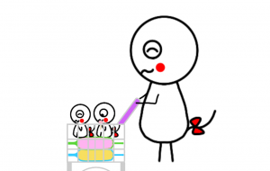 お買い物楽しいなぷにちゃん、ちびぷにちゃん - しずく