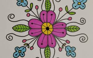 手描きイラスト 花 - ゆかたん