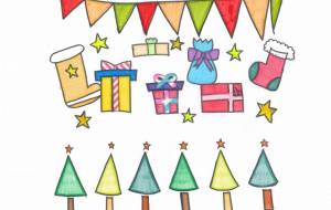 クリスマスプレゼント - 虹とシャボン玉