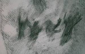 思想絵画、仏と極楽浄土、家族 - 真鍋哲地