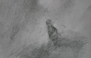もう一度笑顔、アールュブルリュト的写実絵画 - 真鍋哲地 
