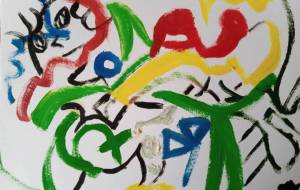 駆ける - 絵円モモ(えまるもも)