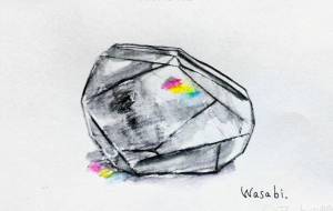 透明な水晶 - wasabi 