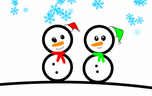 サンタになった雪だるま - にゃんこそばこ