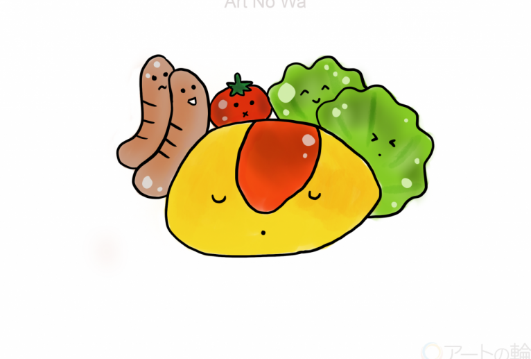 オムライスたち - 風船マナミ 