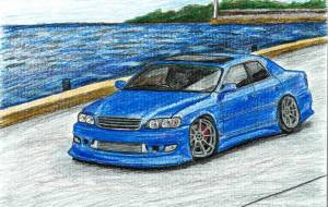 青いマシン - TAKUYA