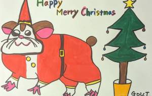 ネズミのサンタ - 田中郷