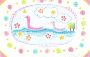 ハッピーな鳥の親子 - Asami