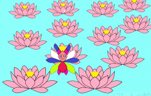 ハスの花の妖精 - 輝けNAOKI 