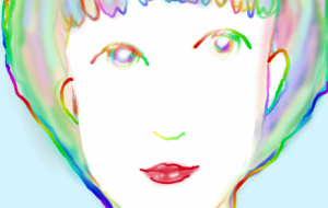 虹色の女性 - ハヤシダ ヨウコ