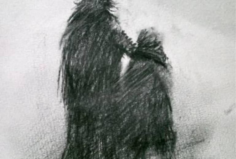 ストリートチルドレンとホームレスの友情