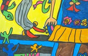 観察する少女 - 田中郷