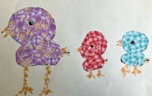 さんびきのヒヨコ - もぐちゃん