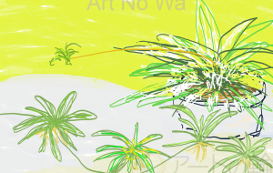 オリヅルラン - ゆふーち