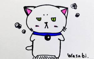 もやもやするねこ - wasabi