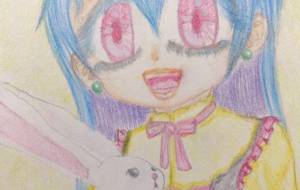 久しぶりのアナログ絵 - Hitomi