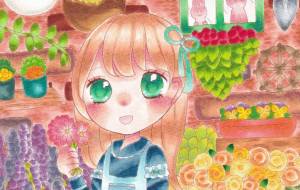 彩りのフラワーガーデン - 【イベント】日本メタバース協会「ディセントラランド」NFT+原画販売