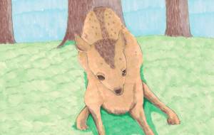 生まれたての小鹿 - 【イベント】日本メタバース協会「ディセントラランド」NFT+原画販売