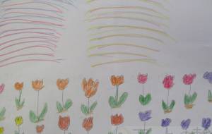 虹とチューリップ - 磯村忍