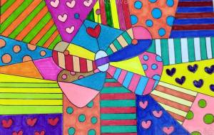 カラフルアート 蝶 - ゆかたん