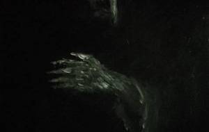 魔女、悲しみ(空想的写実絵画) - 真鍋哲地