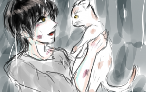 「君も一人なの?一緒だね」 - 北上さくら