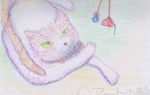 ピンクの猫 2 - ゆふーち