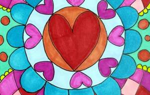 カラフルアート 曼荼羅 - ゆかたん