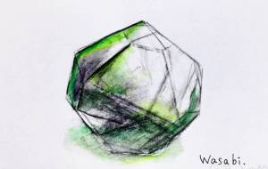 緑色の宝石 - wasabi 