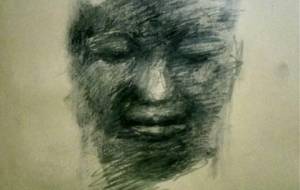 離れない、笑顔、仏様、笑顔の母さんを、改変編成作品、2023型 - 真鍋哲地