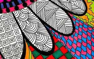 ゼンタングル 花 - ゆかたん