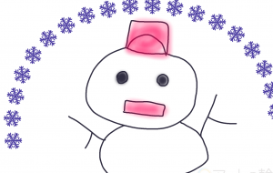 雪だるま - いちご