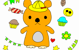 ニューロくんが幼稚園で楽しく - ニューロくん