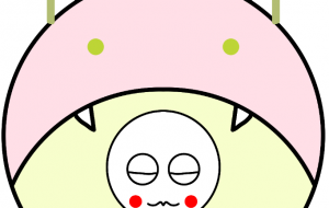 ぷにちゃんオニのブランコでお休み中 - しずく