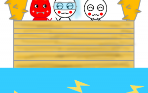 ニックンとトックンオニと温泉いいね - しずく