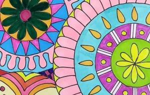 手描きイラスト 曼荼羅 - ゆかたん