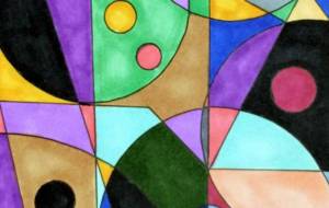 手描きイラスト カラフル - ゆかたん