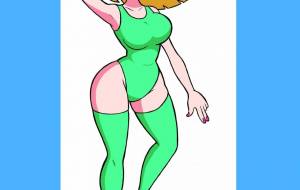 金髪の女の子 - 陸源