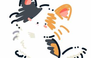 三毛猫のタラちゃん - 永田HAO
