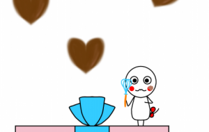 チビぷにちゃん達の幸せチョコいっぱい - しずく