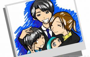 家族写真 - もりの さくら