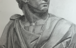 石膏像ブルータス - 4423