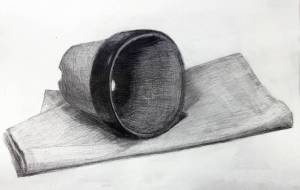 鉢植えとタオル - 4423