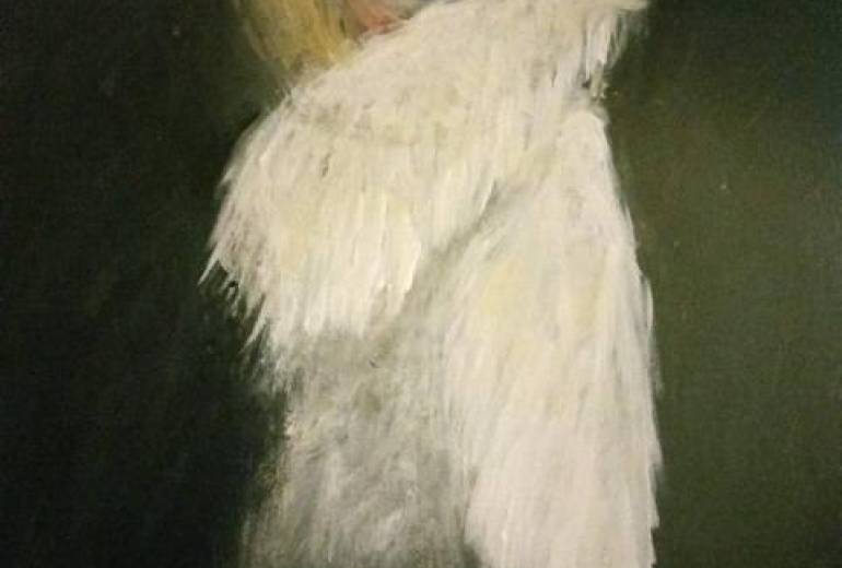 笑顔、(女性、聖なる存在）