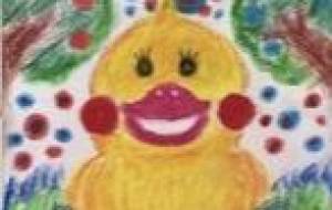 元気なアヒル - ヨシ