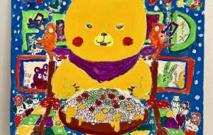 カラフル猫 - ヨシ