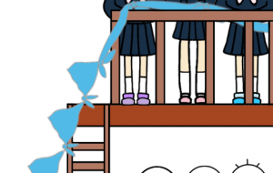 白線流しあ、めめたん、ニックンとトックンは釣り中 - しずく